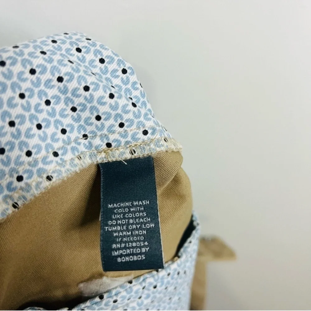 Bonobos Khaki Casual Classic Cotton Chino Shorts 38W